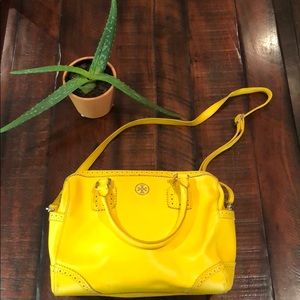 Yellow, Tory Burch purse